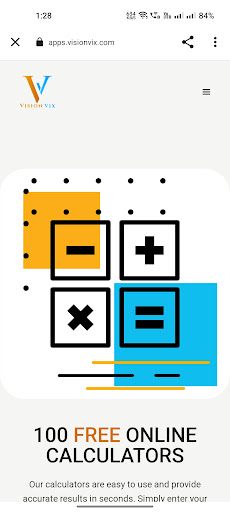 Visionvix Calculators Screen 2