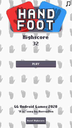 Android application HandFoot screenshort