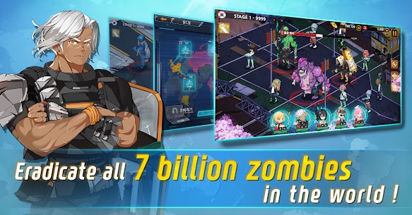 7 Billion Zombies MOD APK (Menu: Schade/God-modus) 4