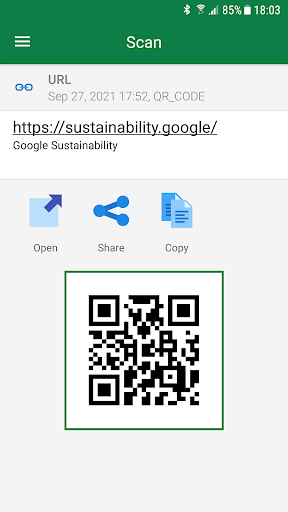 QR Code Reader Screen 3