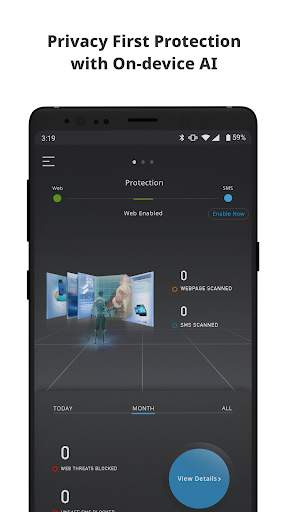 SlashNext Security Home Screen 3