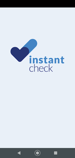 Android application Instant Check screenshort