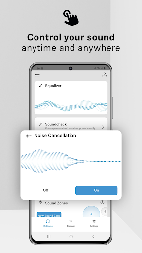 Screenshot of Sennheiser Smart Control