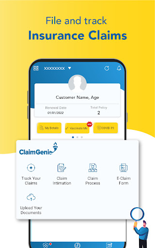 Care Health - Customer App Screen 2
