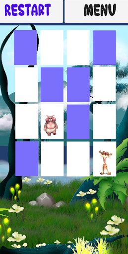 Memory Game  3D-Animals