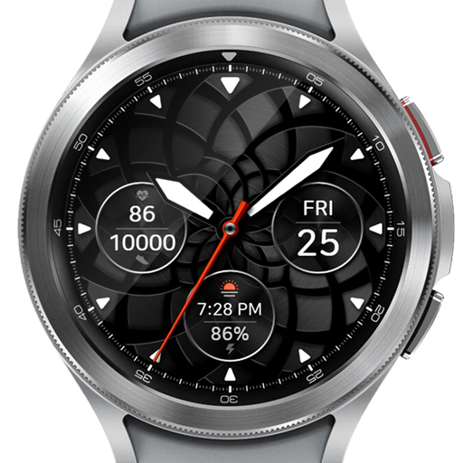 Kinetic Cluster watch face
