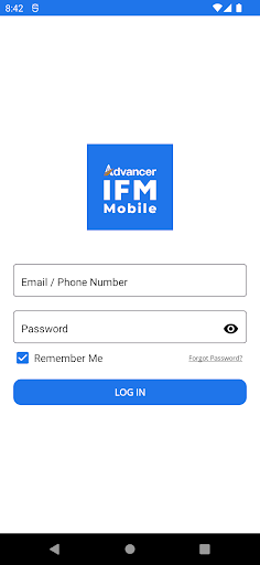 Android application AIFM Mobile screenshort