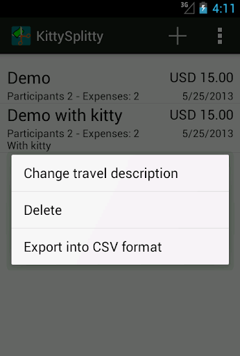 KittySplitty Screen 2