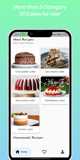 Cake Recipes Screen 2