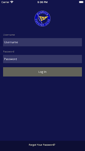 Android application Warwick Country Club screenshort