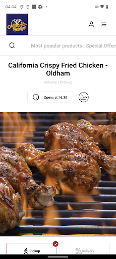 Android application California Crispy Oldham screenshort