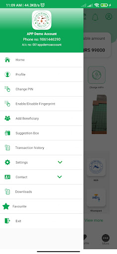 Android application Western Mobile Banking screenshort