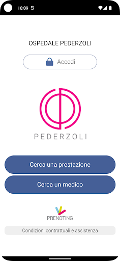 Android application Prenoting Pederzoli screenshort