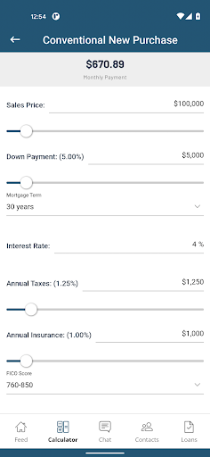 First Seacoast Bank Mortgage Screen 3