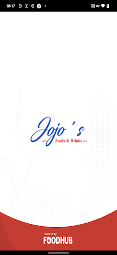 Android application Jojo Foods screenshort