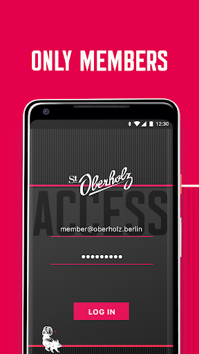 Android application St. Oberholz screenshort