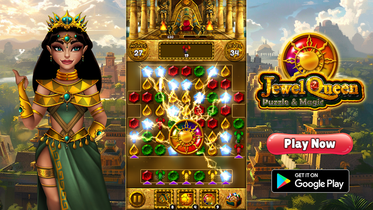 Jewel Queen: Puzzle & Magic - 1.9.2 - (Android)