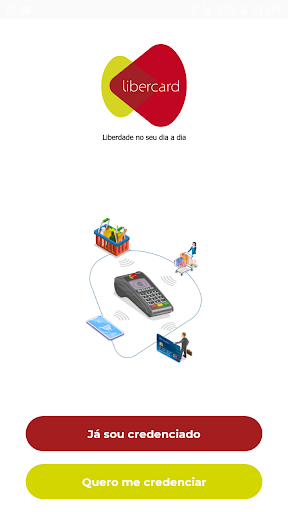 Android application Libercard Credenciado screenshort