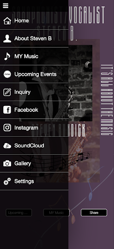 Steven B. Music Screen 2