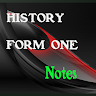 History form one notes