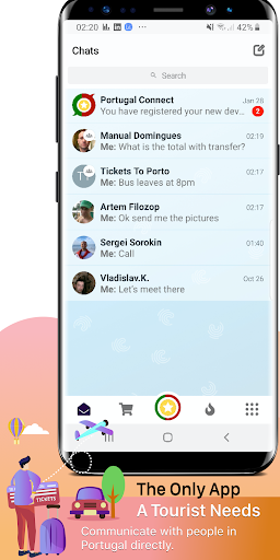 Android application Digital Portugal Connect screenshort