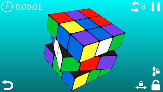 Denksportaufgaben Cube T-förmig 3D Bunte Zauberwürfel Holzpuzzle 