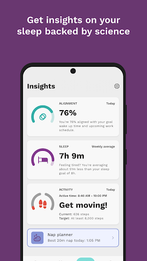 Arcashift: Sleep & Balance Screenshot 4 - AppWisp.com