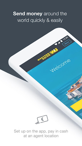 Android application Western Union Send Money HR screenshort