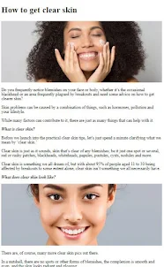 How to Have Natural Clear Skin