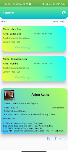 Tutor Academy Expert Screen 3