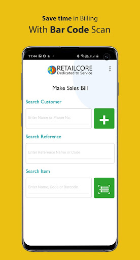 Android application Billing App screenshort