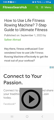 Fitness Gears Hub Screen 2