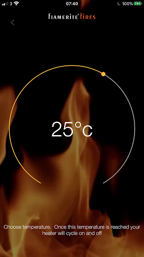 Flamerite Fire eControl Screen 3
