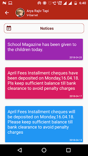 AMS School Screen 3