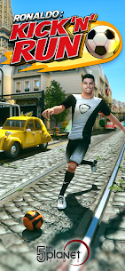 Ronaldo MOD APK :Kick’n’Run Football (Free Shopping) Download 1