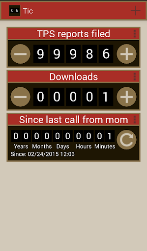 Android application Tic screenshort