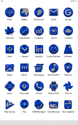 Blue Icon Pack