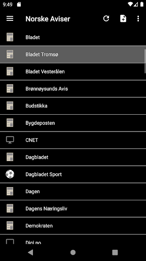 Norske Aviser Screen 2