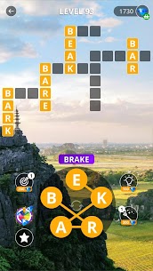 Calming Crosswords MOD APK :World Tour (FREE POWERUPS) Download 3