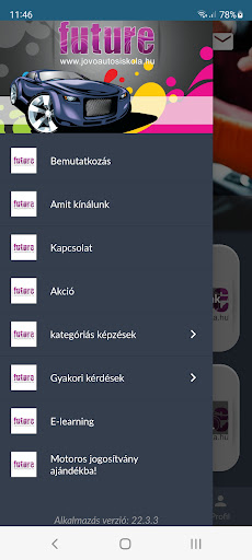 Jövő Autósiskola Screen 2