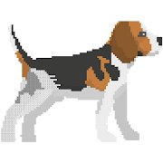  Dogs Pixel Art Sandbox Colory 