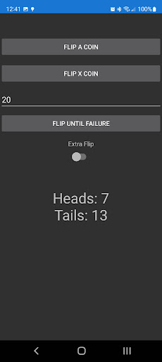 CoinFlip mDev Screen 2