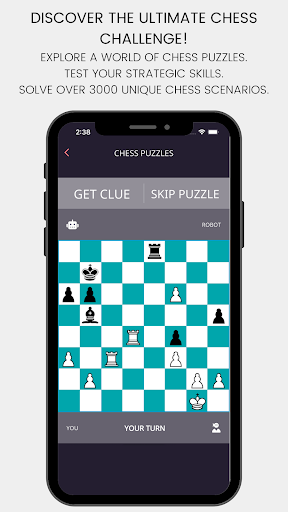 Android application Chess Mate Puzzle screenshort