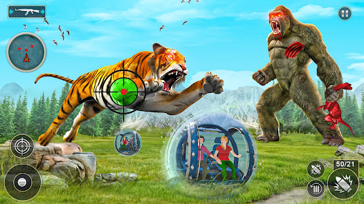 Wild Tiger Hunting Games apkpoly screenshots 9
