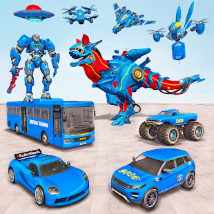 Bus Robot Game - Multi Robot apkdebit screenshots 13
