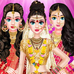 Indian Wedding Makeup Dress up - Apps