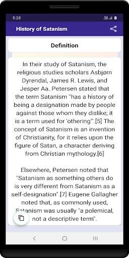 History of Satanism Screen 3