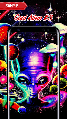 Alien & UFO Wallpaperのおすすめ画像3