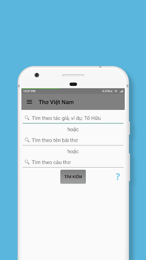 Android application Thơ Việt Nam screenshort