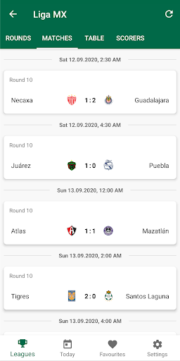 Resultados MX - Football Results and News apktram screenshots 7